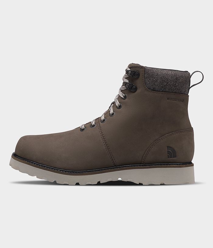 Botas The North Face Hombre Marrones Work To Wear Lace Wp 54209AKLF